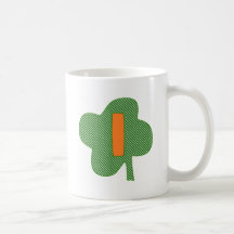 Polka-Punkt-Kleeblatt I Kaffeehaferl
