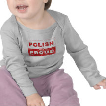 Polnische und stolze Flagge T-shirt