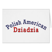 Polnischer Amerikaner Dziadzia Grußkarten