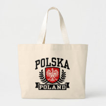 Polska Polen Leinentasche