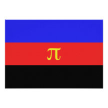 Polyamory Flagge Ankündigungskarten
