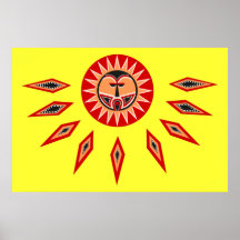 Polynesiersun-Plakat