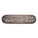 Polynesischer Stammes- Gesichts-Schmutz Personalisierte Skateboarddecks