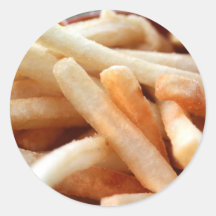 Pommes-Fritesaufkleber
