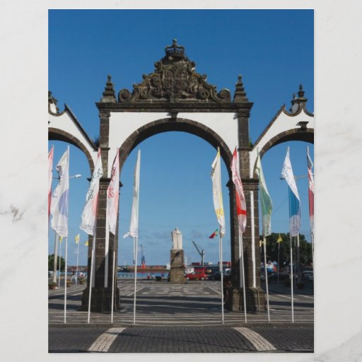 Ponta Delgada, Azoren Flyerdesign