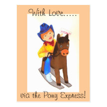 Pony Express Postkarten