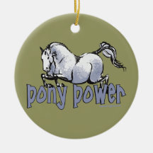 Pony-Power Ornament