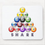 Pool-Haifisch Mousepads
