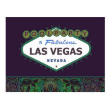 POOL-PARTY in fabelhafter Las- Vegaspostkarte