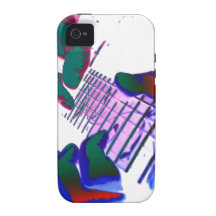 Pop Art Guitar Tapping Vibe iPhone 4 Hüllen