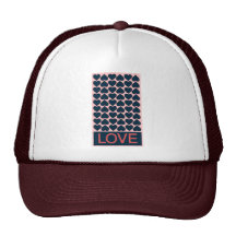 Pop Art LOVE Trucker Mützen