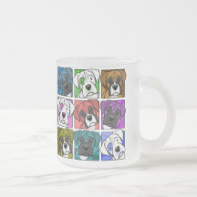 Pop-Kunst-Boxer Tee Haferl