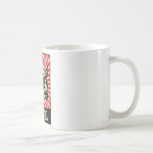 Pop-Kunst-Eule Tee Haferl