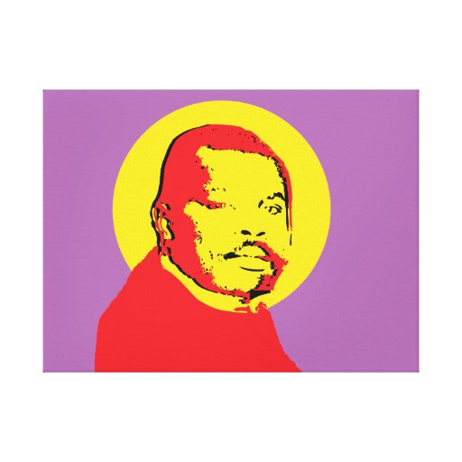 Pop-Kunst-Heilig-Plakat Marcus Garvey Galerie Falt Leinwand
