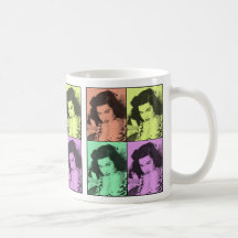 Pop-Kunst Tee Tasse