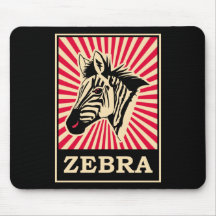 Pop-KunstZebra Mauspads