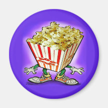 Popcorn Kühlschrankmagnete