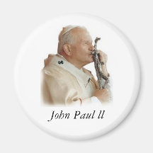 pope john paul ii imanes para frigoríficos
