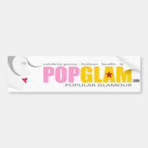Popglam.com Auto Aufkleber