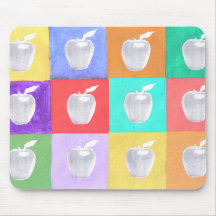 Popkunst - Äpfel Mousepad