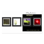 Portfolio-Visitenkarte-Fotoschablone