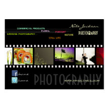 Portfolio-Visitenkarte-Fotoschablone