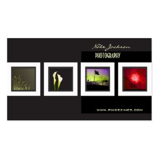 Portfolio-Visitenkarte-Fotoschablone