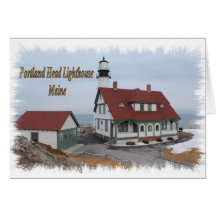 Portland Head Lighthouse - Maine Greeting Cards