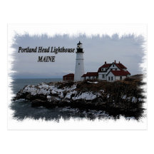 Portland Head Lighthouse - Maine Postcard