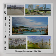 Portland überbrückt Plakat