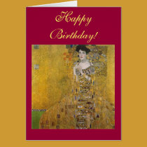 Porträt Adele Bloch-Bauers durch Gustav Klimt karten