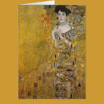 Porträt Adele Bloch-Bauers durch Gustav Klimt karten