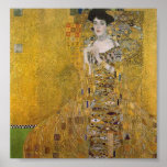 Porträt Adele Bloch-Bauers durch Gustav Klimt Posterdruck