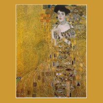 Porträt Adele Bloch-Bauers durch Gustav Klimt postkarten