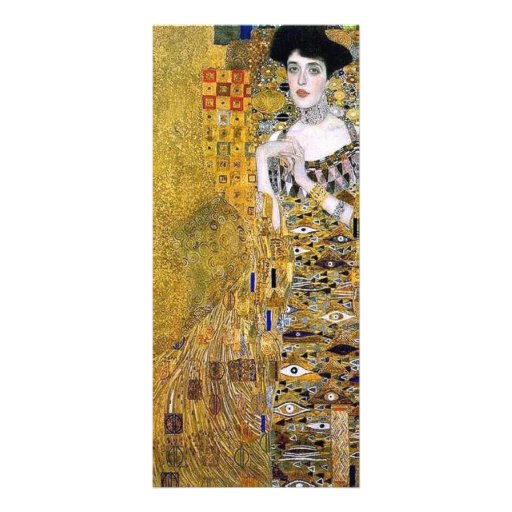 Porträt Adele Bloch-Bauers durch Gustav Klimt Bedruckte Werbekarten