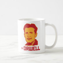 Porträt-Becher Georges Orwell Tasse