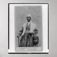 Porträt der Sojourner-Wahrheit Poster