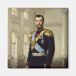 Porträt des Kaisers Nicholas II, 1900 Magnete