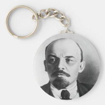 Porträt des Russen Vladimir Ilyich Lenin Schlüsselanhänger
