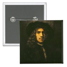Porträt eines jungen Mannes, 1658 (Öl auf Leinwand Anstecknadel