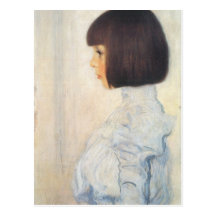 Porträt Gustav Klimt von Helene Klimt Postkarten