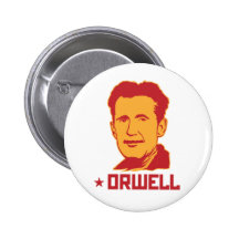 Porträt-Knopf Georges Orwell Anstecknadelbuttons