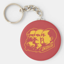 Porträt Marx Lenin Mao Schlüsselband