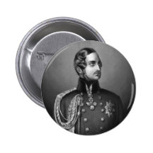 Porträt Prinz-Albert Anstecknadelbuttons
