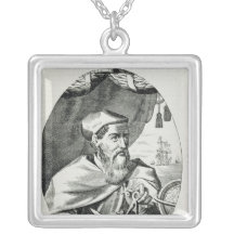 Porträt von Amerigo Vespucci Schmuck