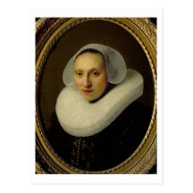 Porträt von Cornelia Pronck, Ehefrau von Albert Cu Postkarten