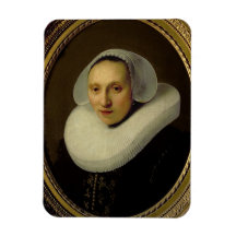 Porträt von Cornelia Pronck, Ehefrau von Albert Cu Flexible Magnete