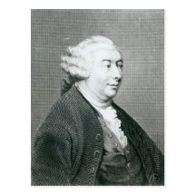 Porträt von David Hume Postkarten