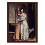 Porträt von Eliza Ridgely (die Dame With The Harp) Postkarten