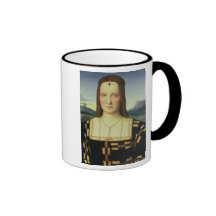 Porträt von Elizabeth Gonzaga, c.1504 (Öl auf Sche Teehaferl